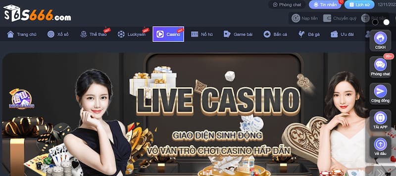 Thông tin chi tiết về tựa game Casino đổi thưởng